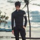 Wetsuit zipper long-sleeved split swimsuit couple men and women jellyfish suit surfing suit hot spring swimsuit