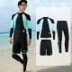 New couple wetsuit for men and women split jellyfish suit snorkeling surfing swimsuit suit quick drying sun protection