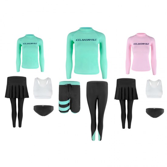 Sun protection wetsuit for women, snorkeling long-sleeved swimsuit for couples, jellyfish suit, surf split suit, quick-drying rafting suit for men