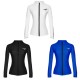 New long-sleeved swimsuit for men and women, slim and conservative seaside resort hot spring separate top