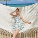 Korean couple skirt style women's suspender swimsuit split sun protection slimming men's swimsuit