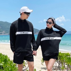 Korean diving suit women's split sun protection swimsuit long-sleeved long pants jellyfish suit quick-drying slimming surfing suit snorkeling swimsuit