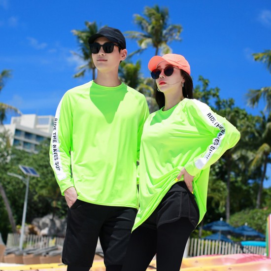 Korean diving suit women's split sun protection swimsuit long-sleeved long pants jellyfish suit quick-drying slimming surfing suit snorkeling swimsuit