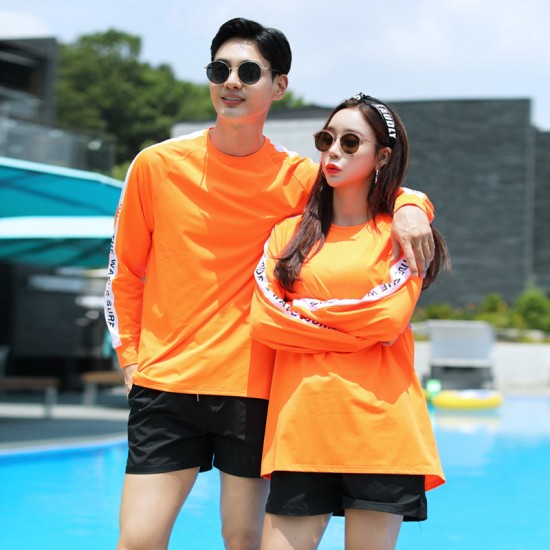 Korean diving suit women's split sun protection swimsuit long-sleeved long pants jellyfish suit quick-drying slimming surfing suit snorkeling swimsuit