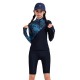 Korean wetsuit women's long-sleeved jellyfish swimsuit split sunscreen snorkeling suit slimming swimsuit