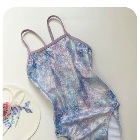 New swimsuit female butterfly girl professional sports training racing slim triangle one-piece hot spring swimsuit