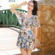New one-piece skirt swimsuit for women covering belly, slimming and sexy, small breasts gathered for hot spring bathing suit