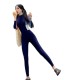 Factory direct sales of a drop-shipping long-sleeved one-piece training swimsuit for women's racing sports special sun protection surfing swimsuit