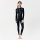 New professional sports one-piece women's swimsuit plus size long-sleeved trousers sun protection surfing diving jellyfish suit