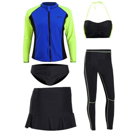 Swimsuit for women plus size fat mm skirt style black sports sexy belly covering slimming hot spring wetsuit swimsuit