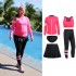 Swimsuit for women plus size fat mm split diving suit black sports sexy belly covering slimming hot spring swimsuit