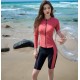 Swimsuit for female students new style split sports training conservative split boxer 5-point pants swimsuit