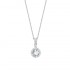 Pure silver S925 moissanite heavy industry flower purse necklace original design niche pendant light luxury design full of diamonds and luxury setting