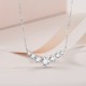 Pure silver S925 moissanite cross-border best-selling Amazon explosive diamond clavicle high-end heavy industry texture pendant
